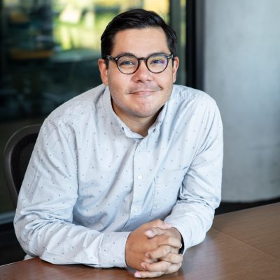 Headshot of Christopher Saldaña